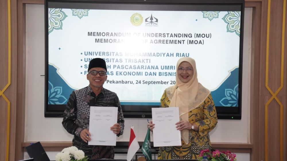 UMRI dan Trisakti Sepakat Tingkatkan Pengembangan SDM Akademik