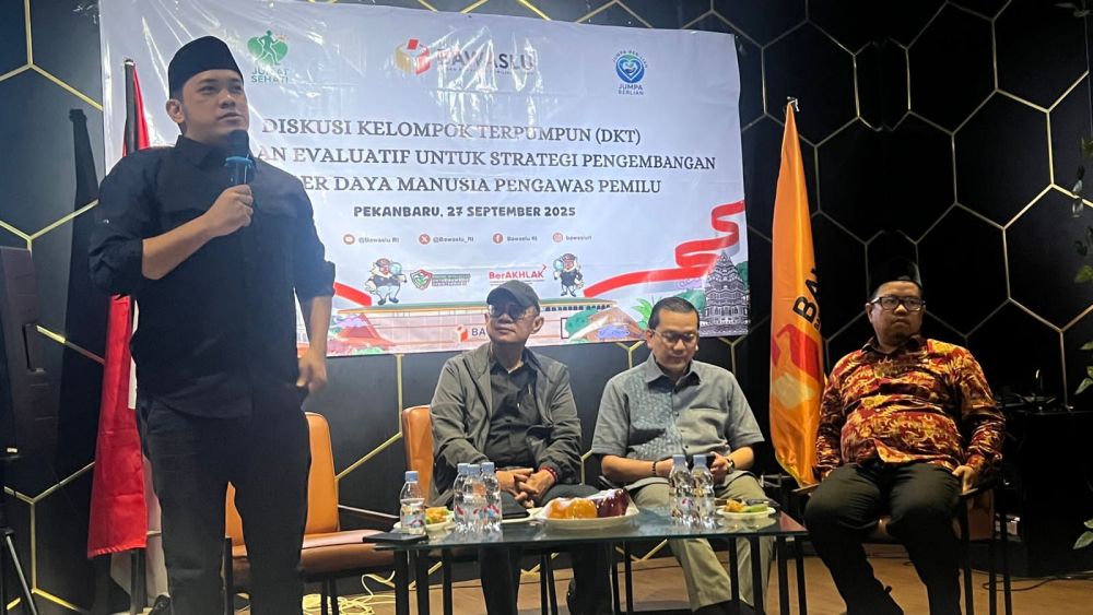 Bawaslu Riau Dorong Penguatan SDM Pengawas Pemilu