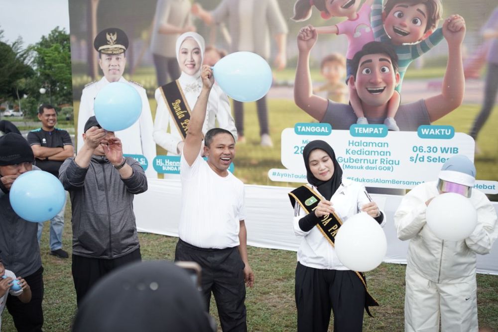 Demi Generasi Emas, Pemprov Riau Luncurkan Program Ayah Pelita Hatiku dan Puspaga