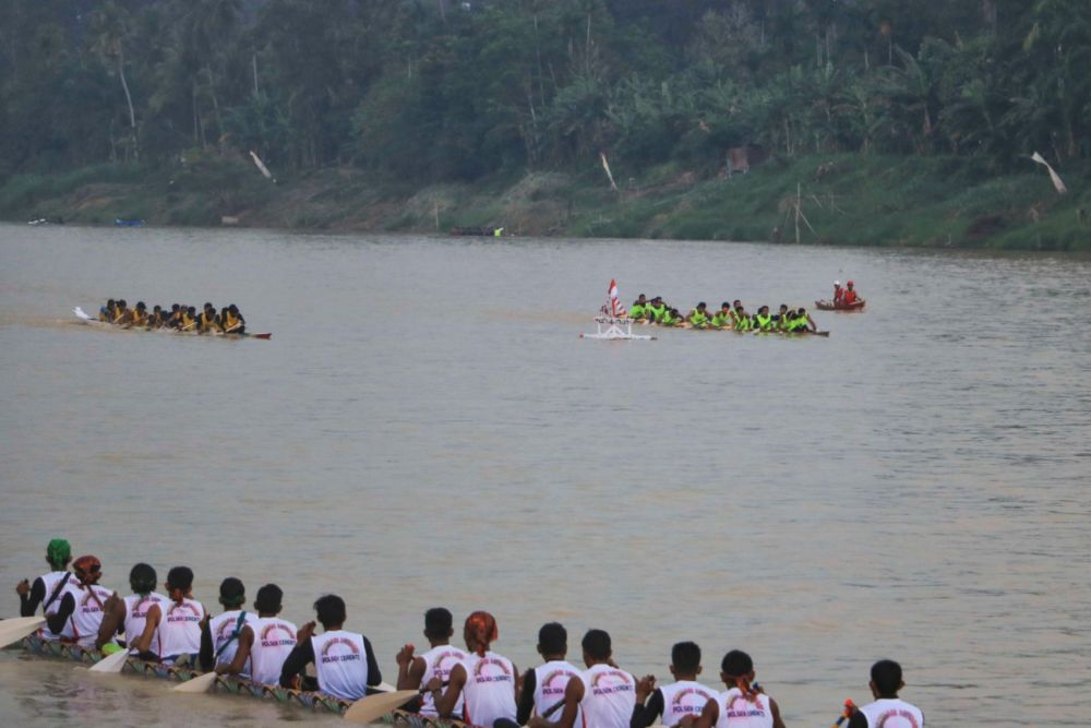 Delegasi Thailand dan Malaysia Meriahkan Festival Pacu Sampan II, Ajang Promosi Budaya Riau