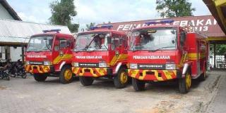 22 Armada DPKP Pekanbaru Siap Diterjunkan Atasi Musibah Kebakaran