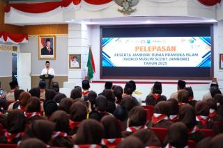 Riau Kirim 665 Peserta ke Jambore Dunia Pramuka Islam 2025 di Cibubur