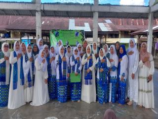 Ketua BKMT Kabupaten Kampar Kukuhkan PC BKMT Kecamatan XIII Koto Kampar
