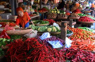 Kecuali Cabai Merah, Harga Komoditi Pangan di Pekanbaru Relatif Stabil