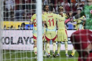 Spanyol Cukur Tuan Rumah Turki Setengah Lusin Gol