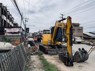 Pemko Bangun Drainase Sepanjang 856 Meter di Jalan Budi Kemuliaan Dumai