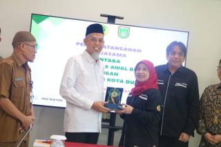 Wako H Paisal Teken MoU Bersama Pihak Universitas Awal Bros