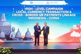Indonesia–Tiongkok Perkuat Konektivitas Keuangan melalui LCT dan QRIS Antarnegara
