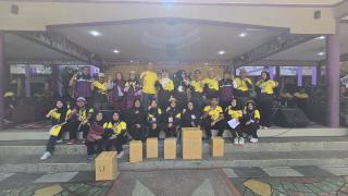 Bersama Karmila Sari, Ratusan Siswa dan Alumni Meriahkan Fun Walk SMAN 1 Pekanbaru