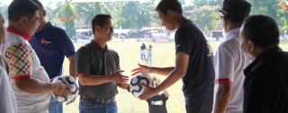 Buka Muara Langsat Cup XIII, Wabup Muklisin Dorong Lahirnya Bibit Atlet Sepakbola Kuansing