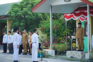 Pimpin Upacara di MAN 1, Ini Pesan Wakil Walikota Dumai 