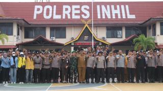 Polres Indragiri Hilir Gelar TFG Sispammako dan Sispamunras