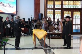 Bupati Afni Lantik Mahadar Sebagai Sekda Siak 