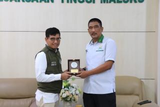 Kajati Maluku Agoes SP Menerima Kunjungan Kerja Direktur Penindakan Pidana Kehutanan 
