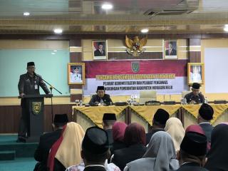 Sekda Inhil Lantik 49 Pejabat Administrator dan Pengawas 