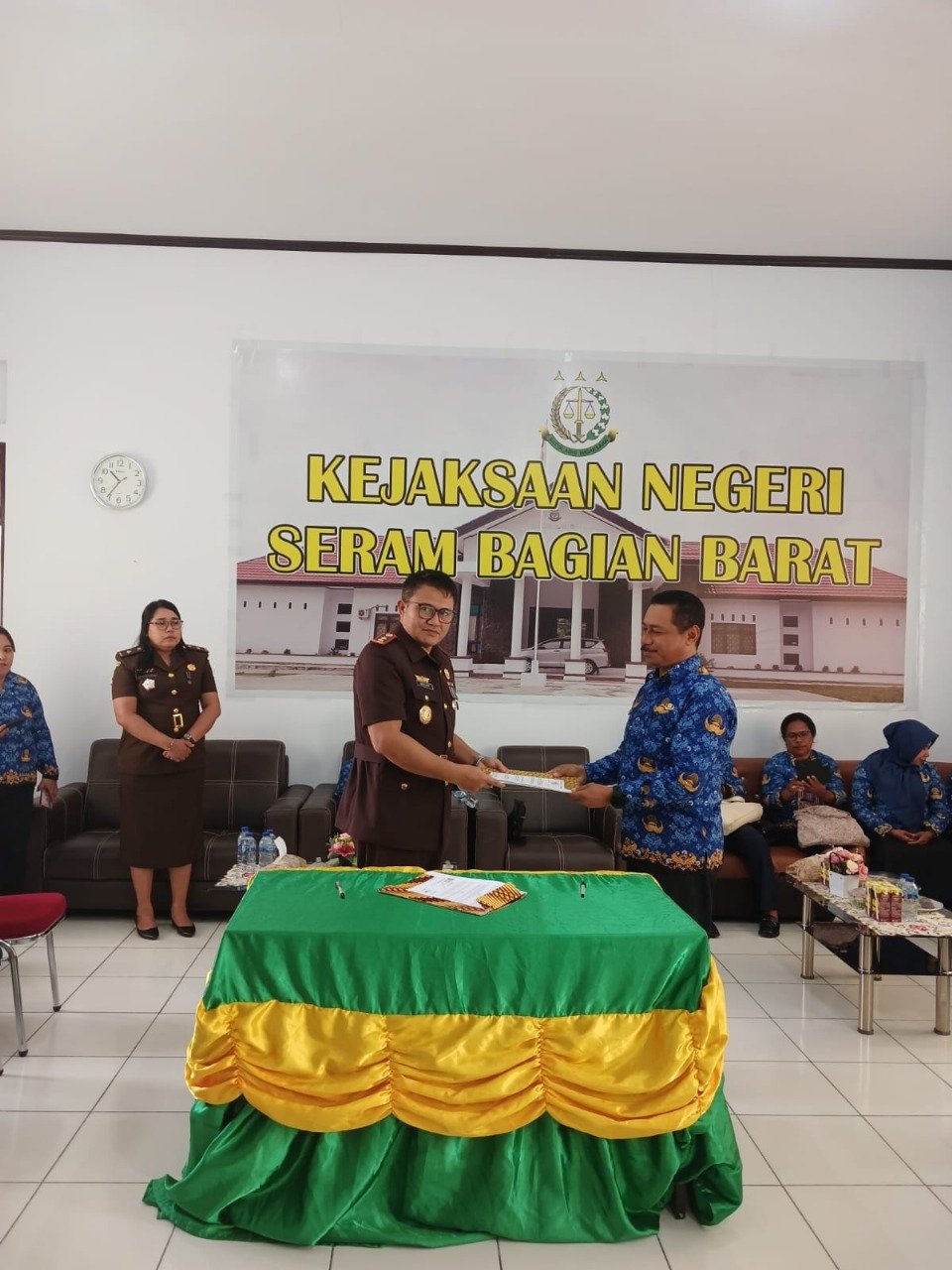 Kejari SBB Kembali Diberikan Kepercayaan, Kini Kajari SBB Teken MoU Kawal Program Dispora