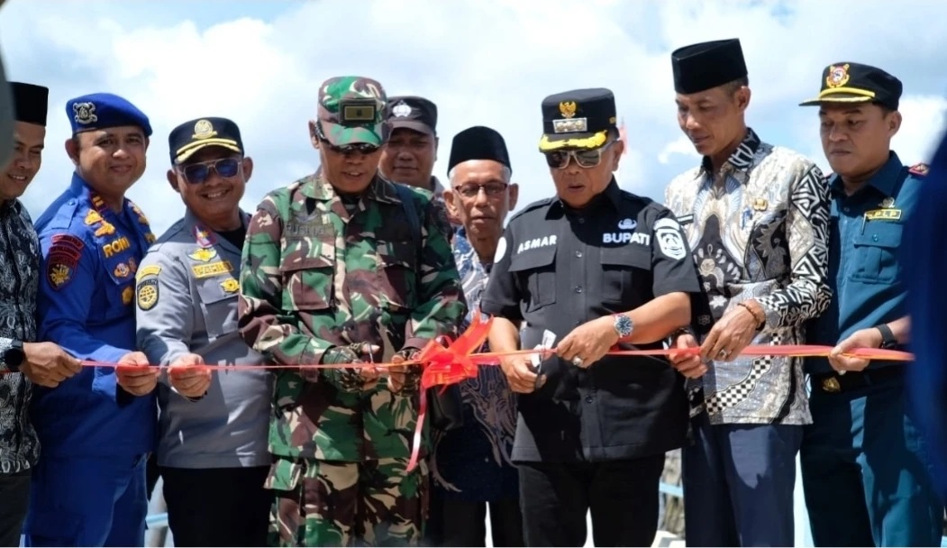 Resmikan Pelabuhan Desa Penyagun, Bupati Asmar: Jadi Titik Konektivitas Penting di Meranti.