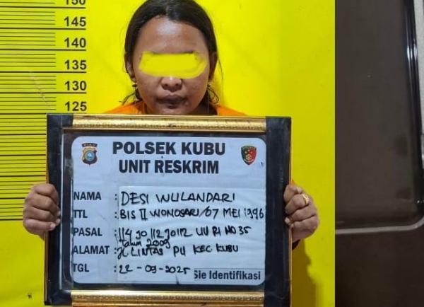 Sembunyikan Sabu dalam Boneka, Ibu Rumah Tangga di Rohil Ditangkap Polisi