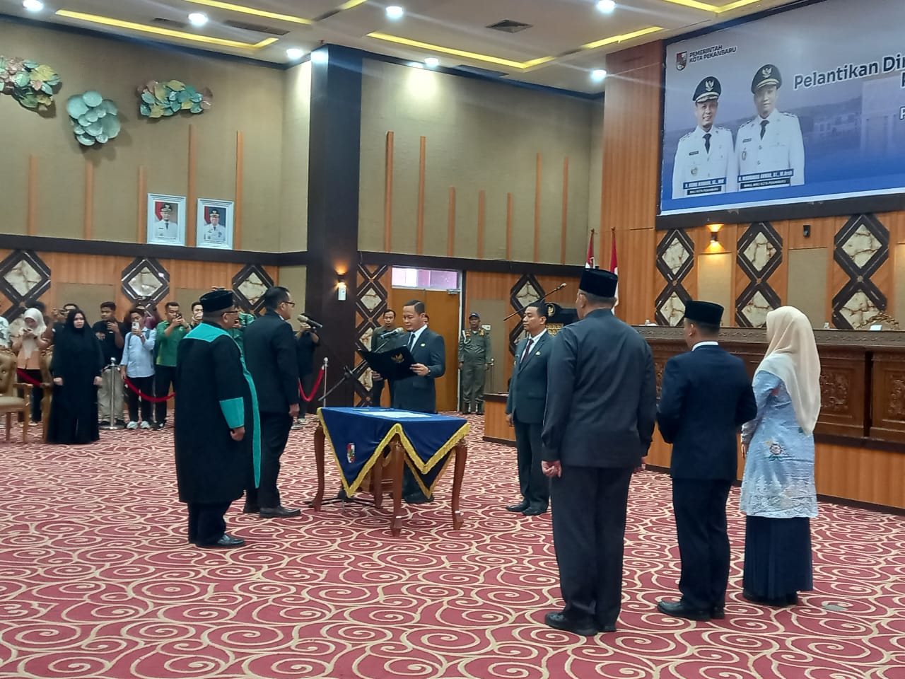 Usai Dilantik, Wako Pekanbaru Dorong Direktur RSD Madani untuk Berinovasi
