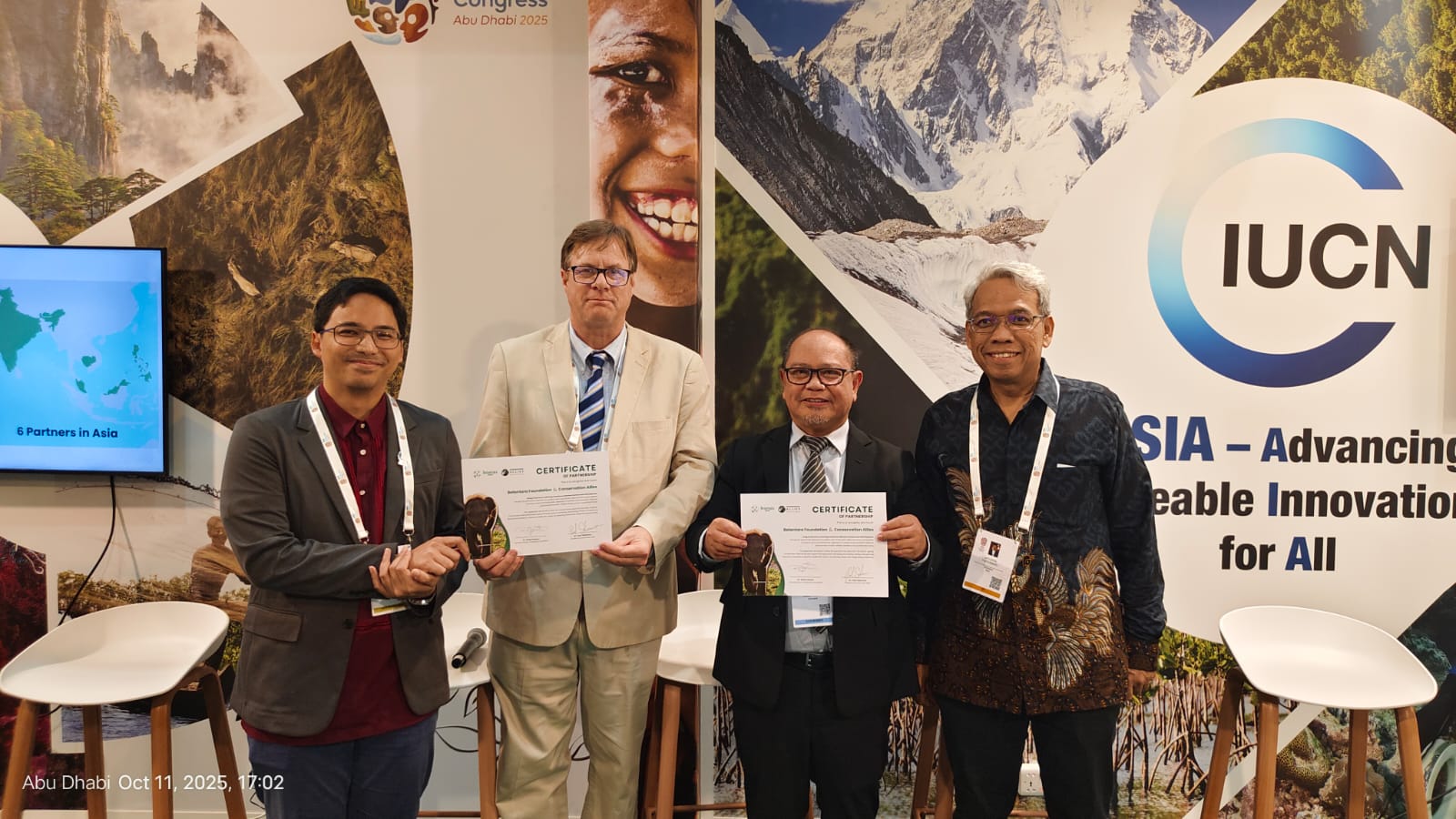 Belantara Foundation dan Conservation Allies TekennPiagam Kerja Sama untuk Konservasi Gajah Sumatra