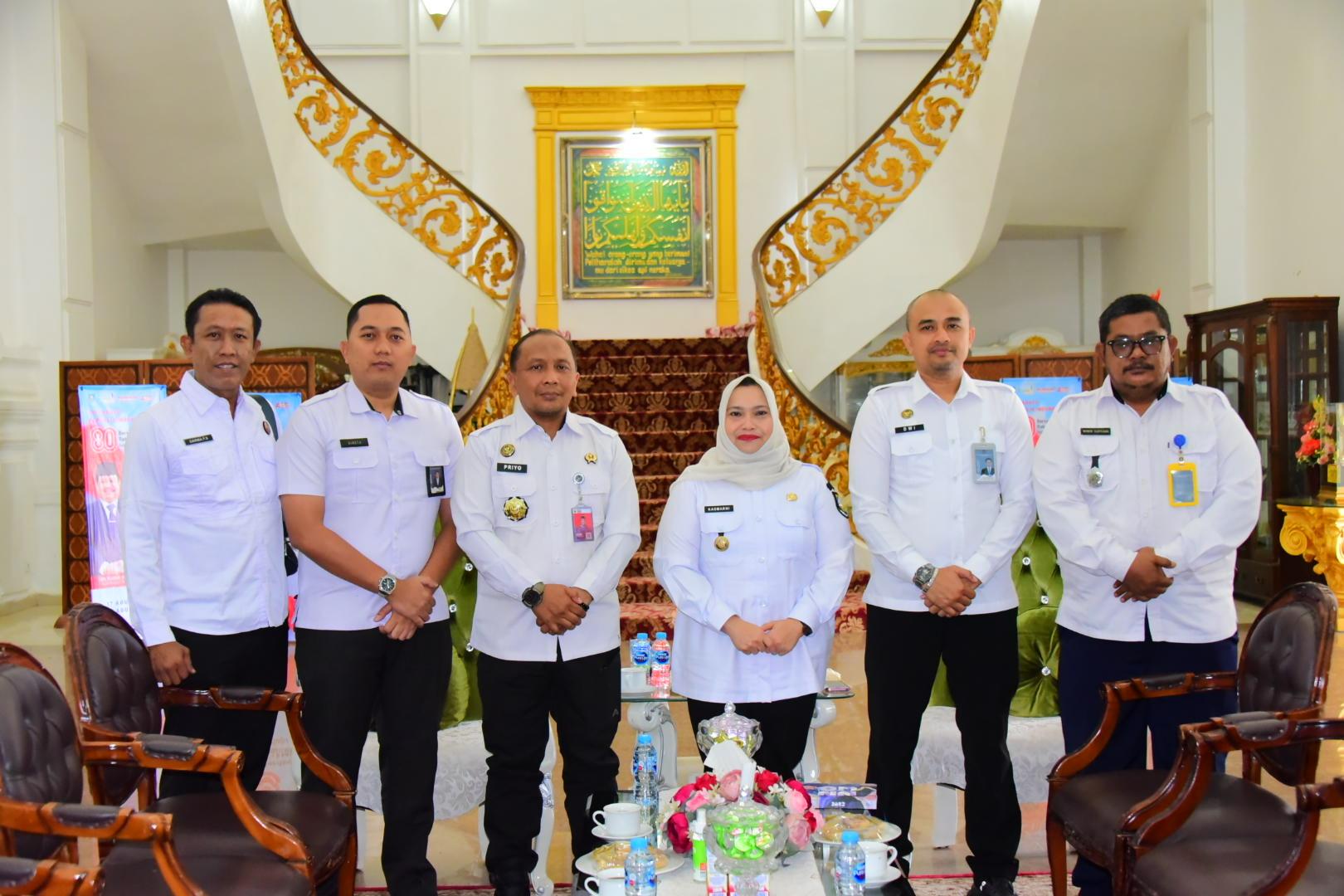 Kalapas Bengkalis Silaturahmi dengan Bupati Kasmarni