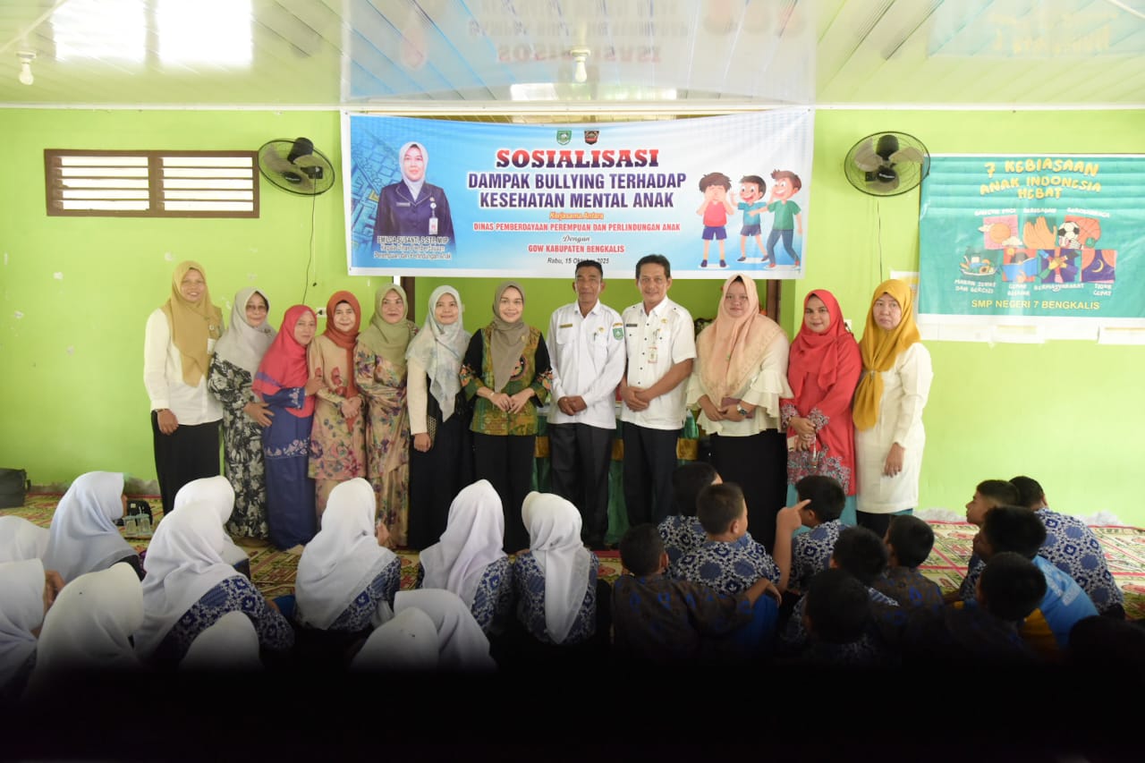 GOW dan Dinas PPA Bengkalis Ajak Siswa Lawan Bullying