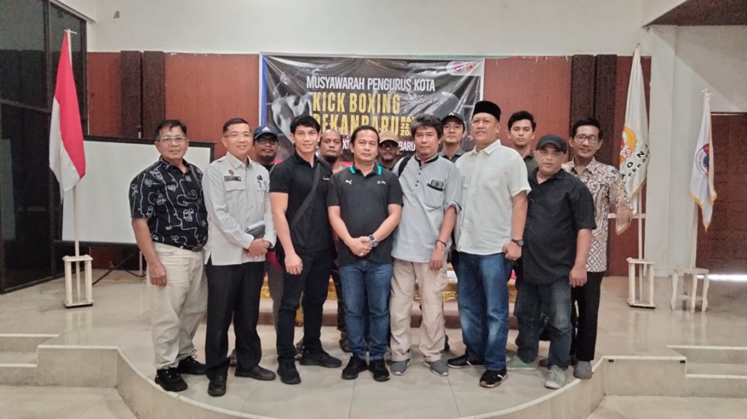 David Safiardi Nahkodai Kick Boxing Pekanbaru, Janji Bawa Semangat Baru