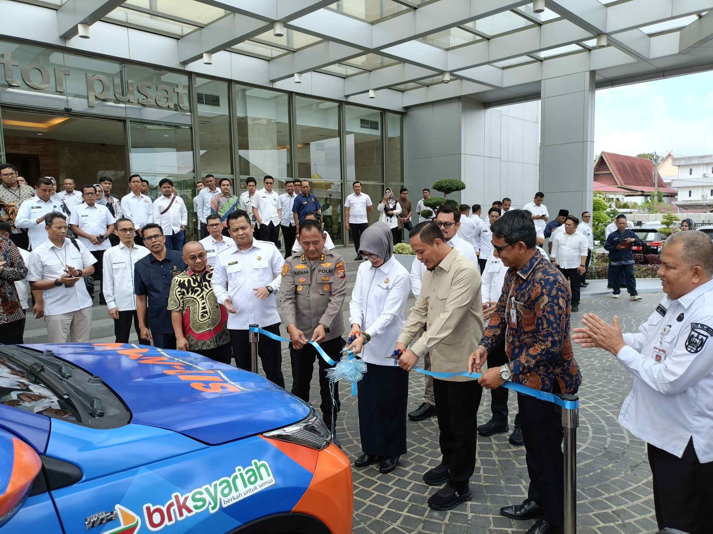 Pemko Pekanbaru dan BRK Syariah Luncurkan Mobil Layanan NIB dan NPWP Keliling