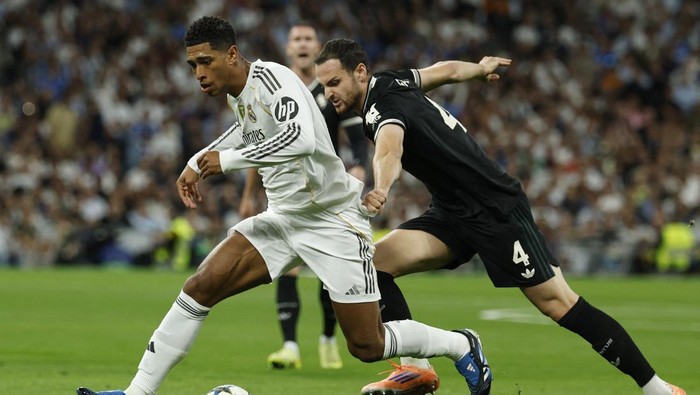 Gol Tunggal Bellingham Antar Real Madrid Tundukkan Juventus di Liga Champions