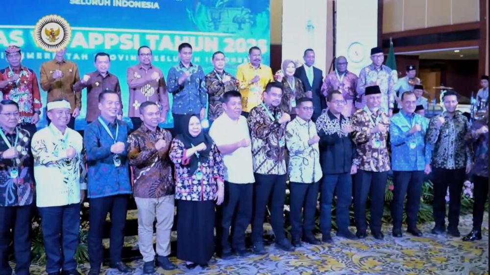 Munas APPSI 2025 Resmi Digelar, Dihadiri Seluruh Gubernur se-Indonesia