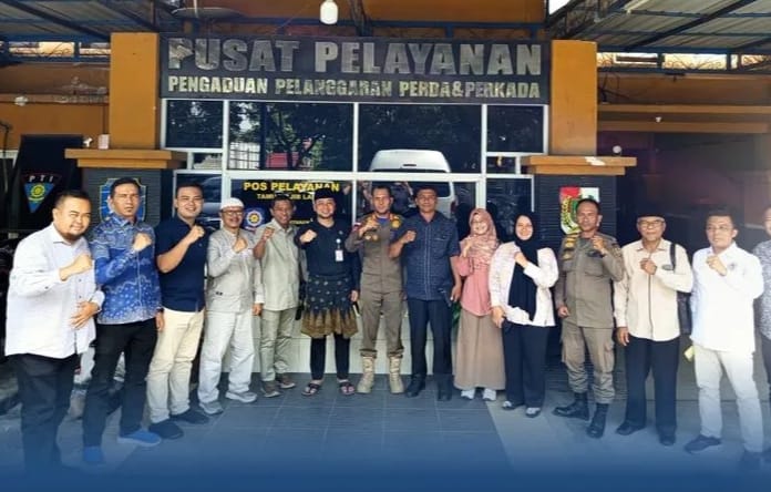 Satpol PP Pekanbaru Terima Kunjungan Kerja DPRD Kabupaten Limapuluh Kota