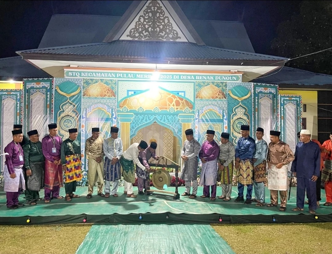 STQ Pulau Merbau 2025 Resmi Dibuka, 70 Peserta Siap Tampil