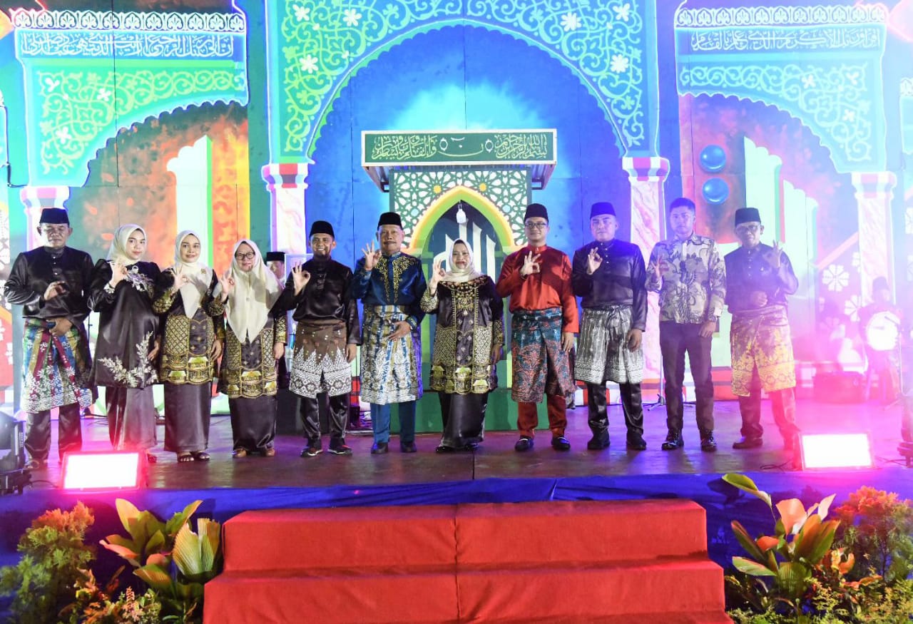 MTQ ke-57 Kecamatan Bengkalis Dibuka, Bupati Kasmarni Ingatkan Jangan Sekadar Kompetisi