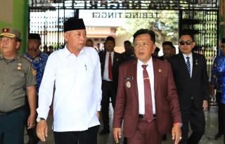 Pasca Kebakaran, Bupati Asmar Pastikan Aktivitas Belajar di SMAN 1 Tebingtinggi Tetap Berjalan