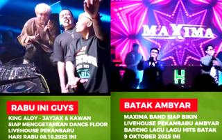 HW Live House tetap Gelar Iven DJ dan Band Terkenal, Pemko dan DPRD Pekanbaru Hanya Diam