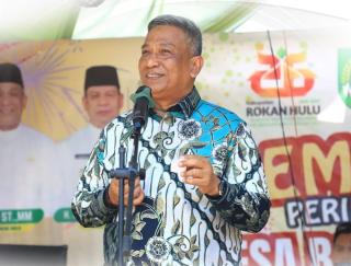 Bupati Rohul Anton Apresiasi Antusias Warga di HUT ke-38 Desa Boncah Kesuma