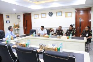Masa Tugas di Maluku Berakhir, Kajati Agoes SP & Wakajati Pamit dengan Forkopimda 