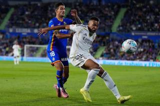 Mbapp� Jadi Pembeda, Getafe Kena Dua Kartu Merah Saat Dilibas Real Madrid