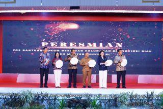 Menkum RI Resmikan 1.862 Posbankum di Riau, Pastikan Akses Hukum Merata hingga ke Desa