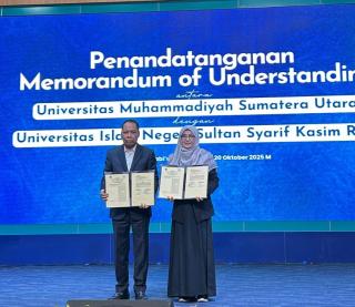 Teken MoU, UIN Suska Riau dan UMSU Sepakat Tingkatkan Kualitas Akademik