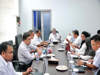 Wabup Kampar Pimpin Rapat Evaluasi Realisasi Fisik dan Keuangan 
