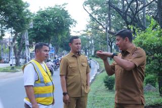 Wako Pekanbaru Tegaskan Drainase Tertutup Beton Harus Dibongkar