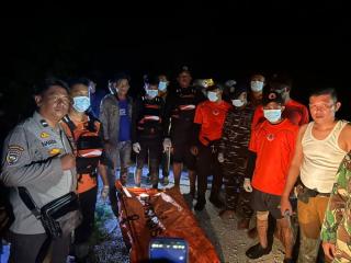 Nelayan Meranti yang Tenggelam Dihantam Gelombang Ditemukan Meninggal Dunia