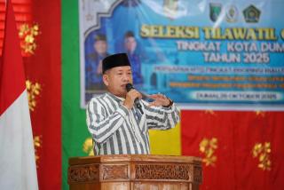 STQ Kota Dumai 2025 Resmi Dibuka, Wadah Mencetak Generasi Qurani Berakhlakul Karimah