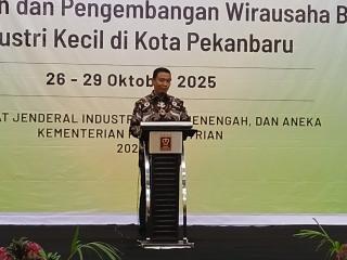 Pemko Pekanbaru Dorong Pertumbuhan Wirausaha Baru di Sektor Industri Kecil