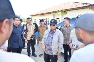 Bupati Bistamam Tinjau Eks Terminal Bagan Batu, Siapkan Rencana Alih Fungsi 