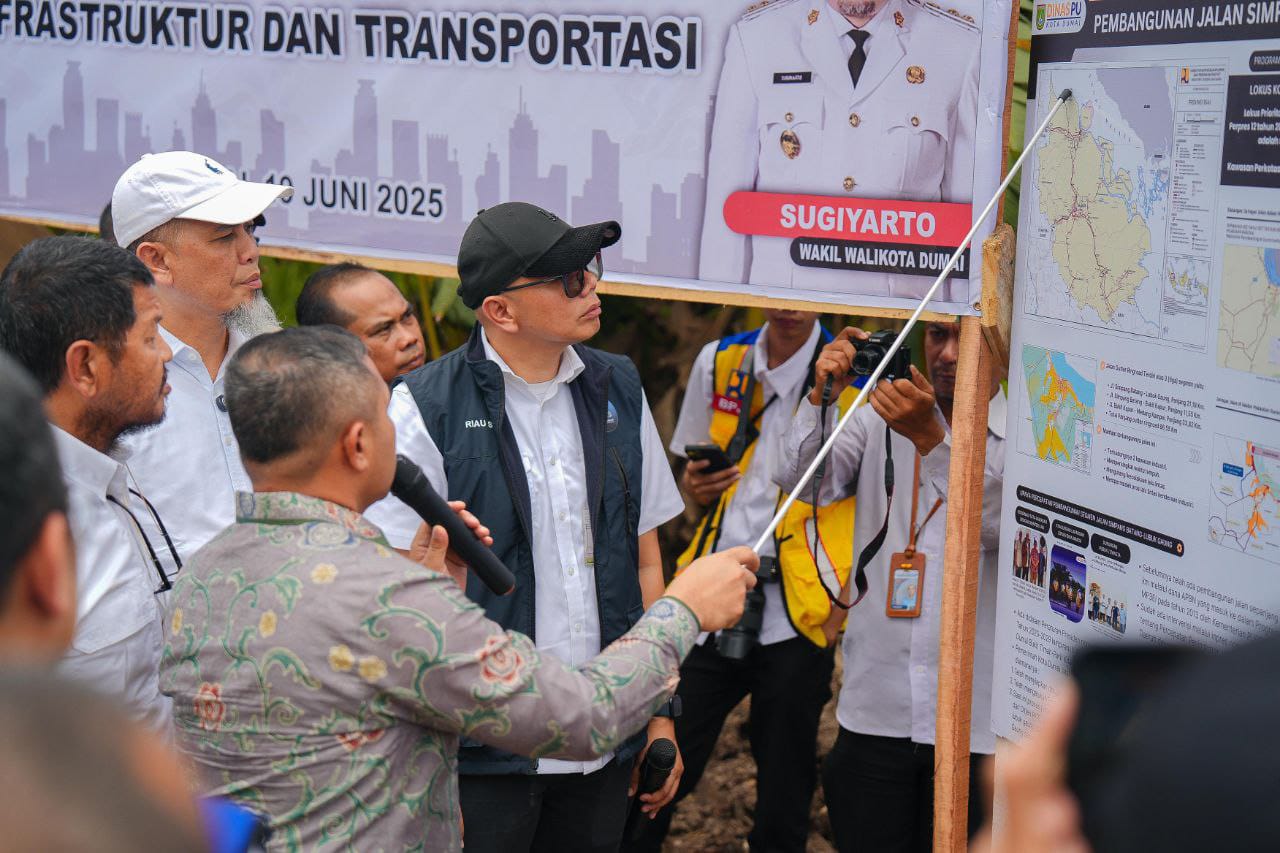 Gubri Dorong Pemerintah Pusat Realisasikan Pembangunan Jalan Lingkar Parit Kitang Dumai