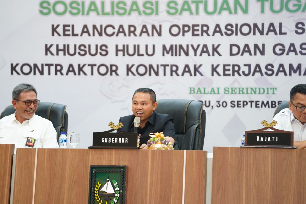 Gubri Abdul Wahid Wajibkan KKKS Punya NPWP Riau Agar Masyarakat Ikut Nikmati Hasil Migas