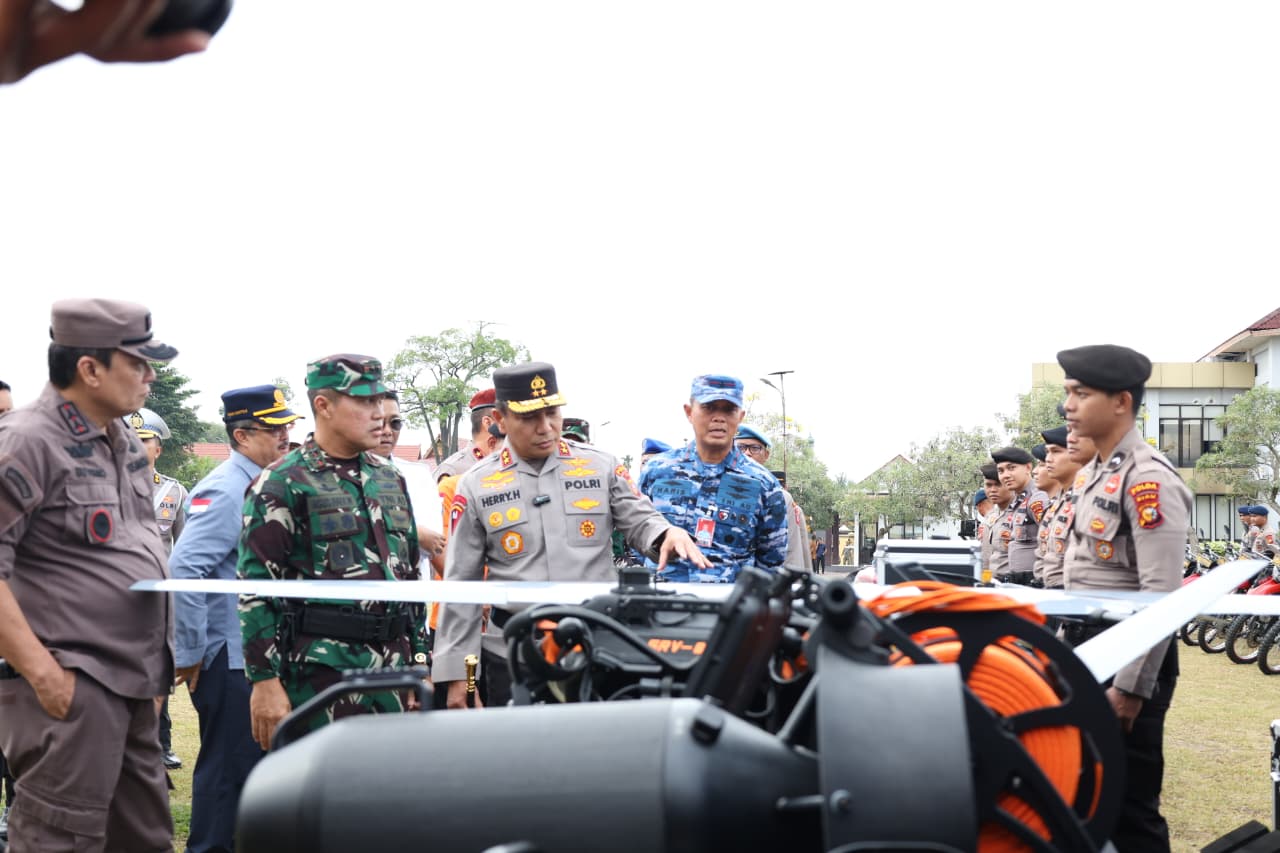 Polda Riau Gelar Apel Siaga Hadapi Potensi Bencana Hidrometeorologi