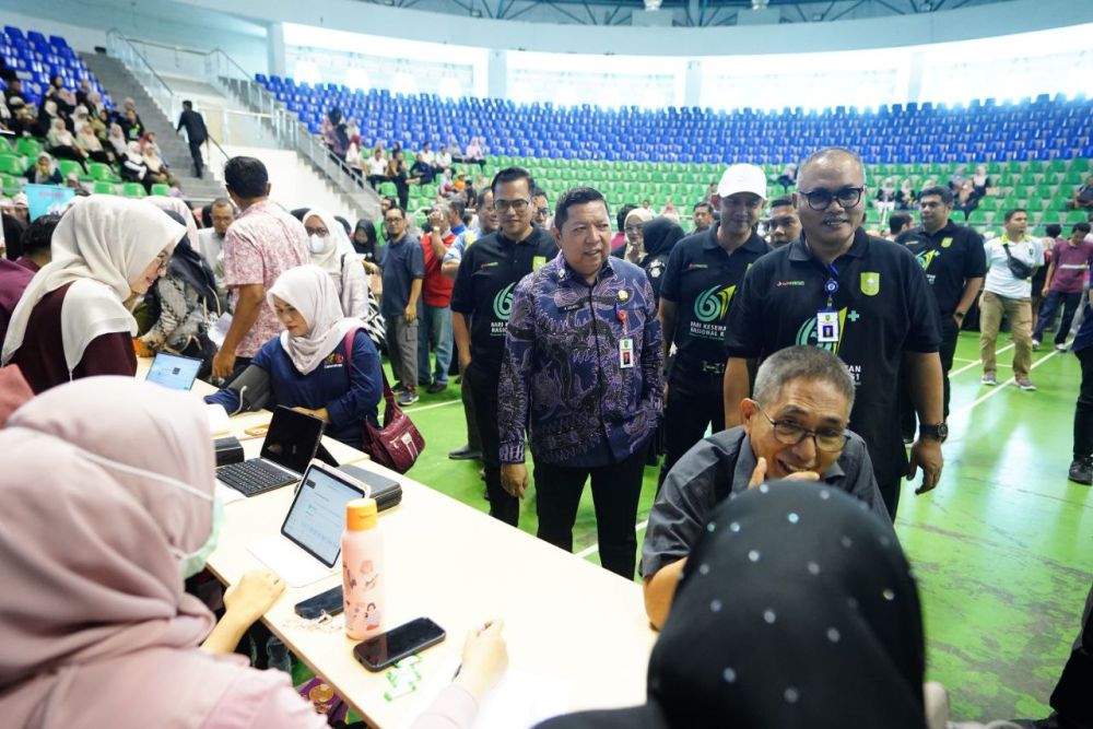 Pemprov Riau Gelar Cek Kesehatan Gratis Serentak di 12 Kabupaten/Kota Peringati HKN ke-61